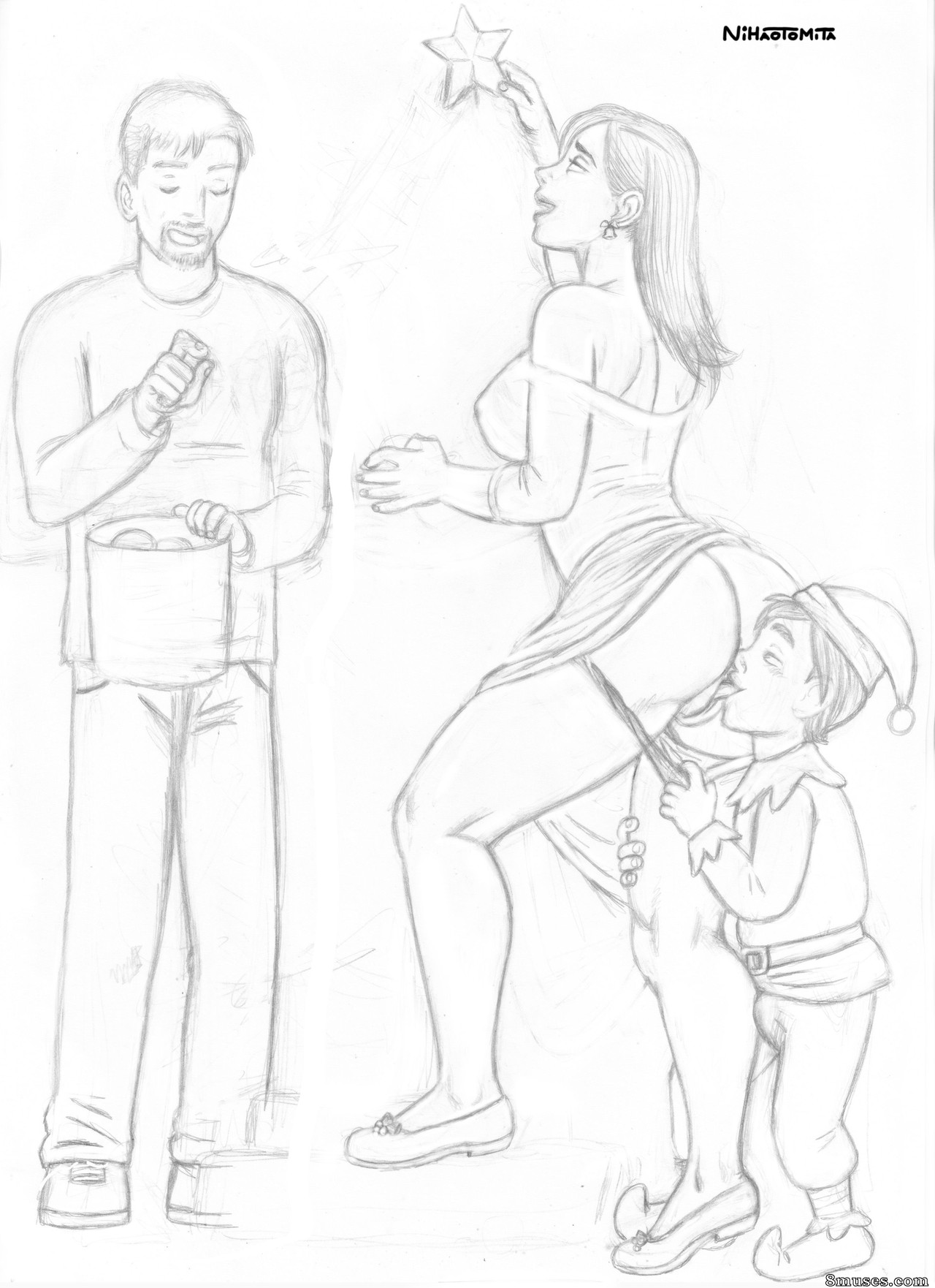 Sketches and Pinups - Black & White - Page 15