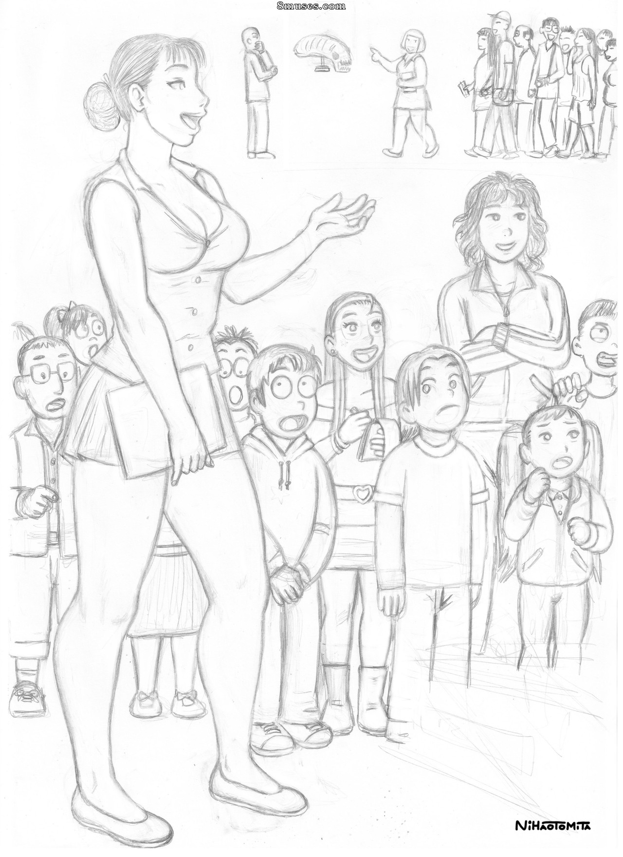 Sketches and Pinups - Black & White - Page 68