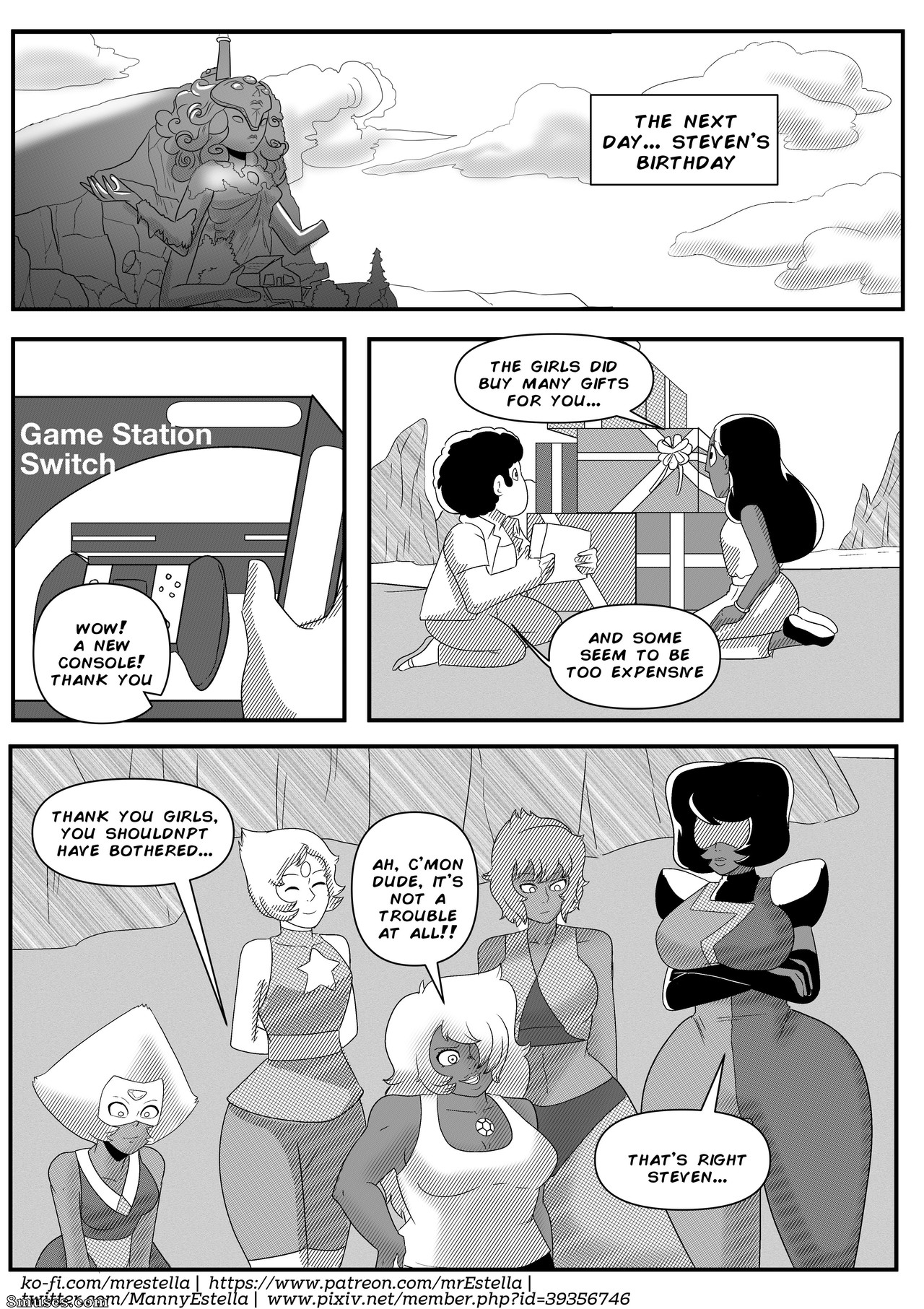 Mr. Estella Comics - Regalo de granate - Página 17
