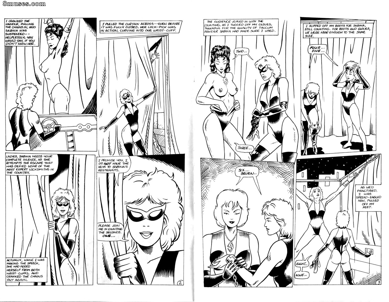 EROS Comics - Naring Sabina maîtresse des évasions 02 - Page 3
