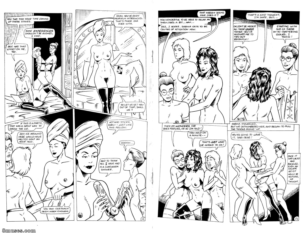 EROS Comics - Naring Sabina maîtresse des évasions 02 - Page 8
