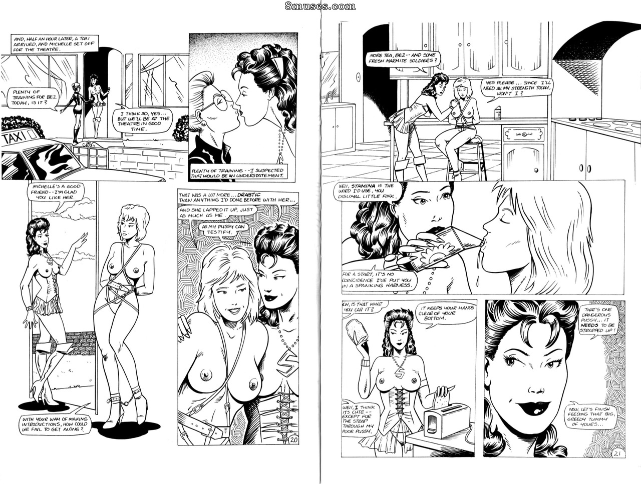 EROS Comics - Naring Sabina mistress of escapes 02 - Page 12
