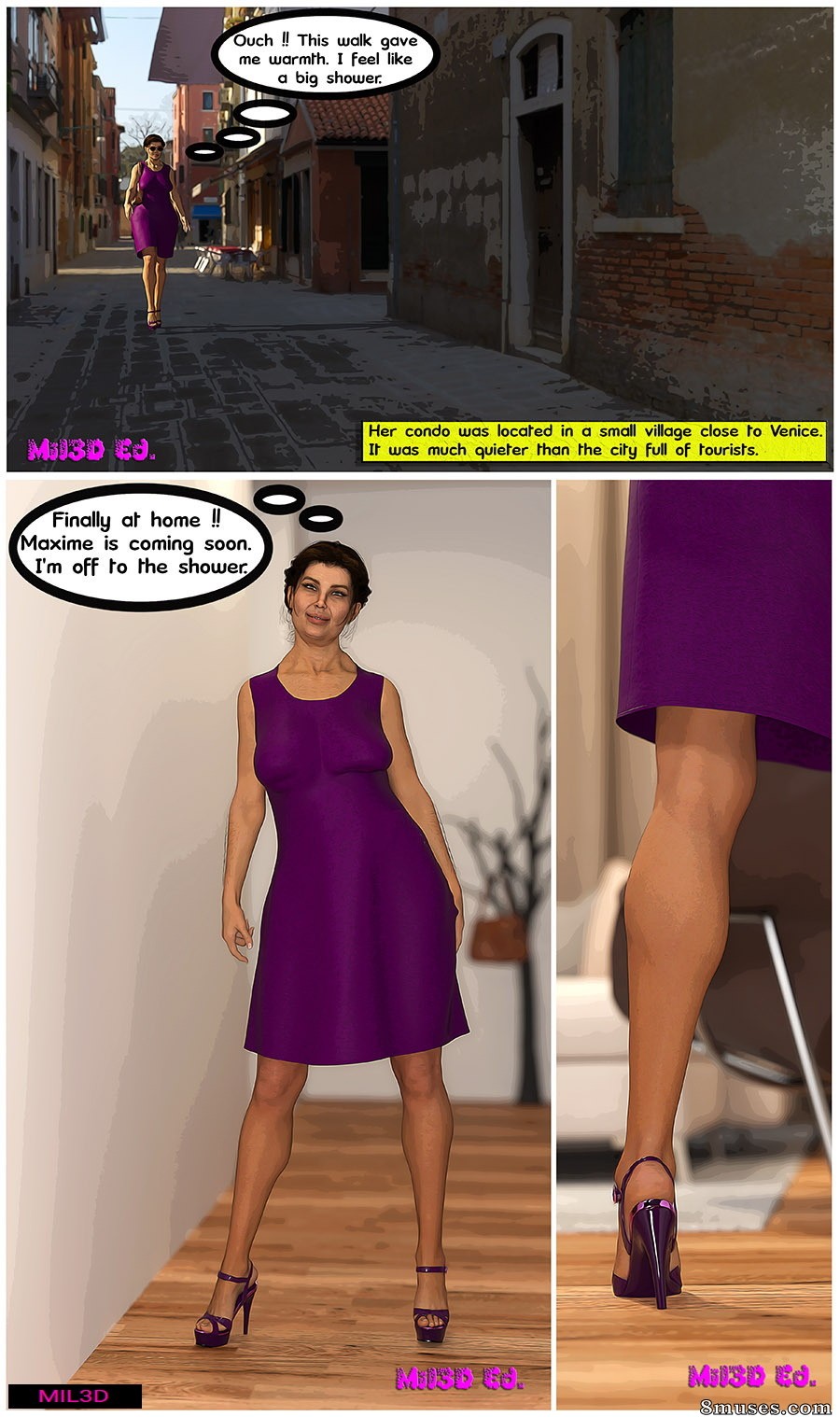Mil3D - Juliet's Stories - Vol 1 - Maxime - Page 3