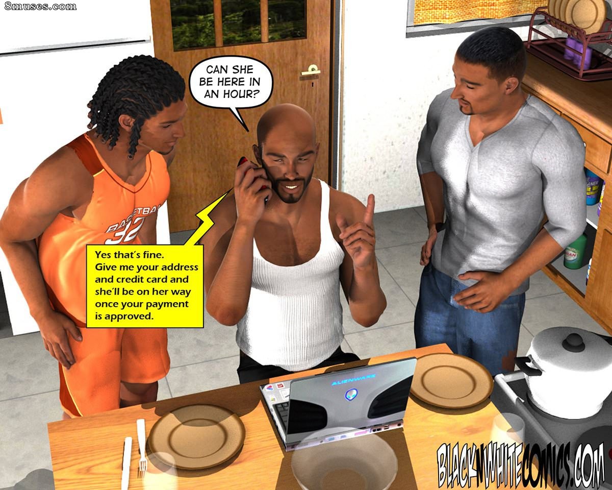 BlackonWhite3D - Maid Service - Page 6