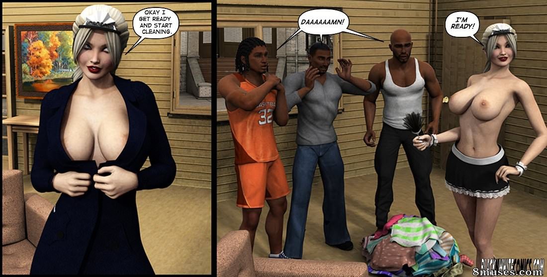BlackonWhite3D - Maid Service - Page 13