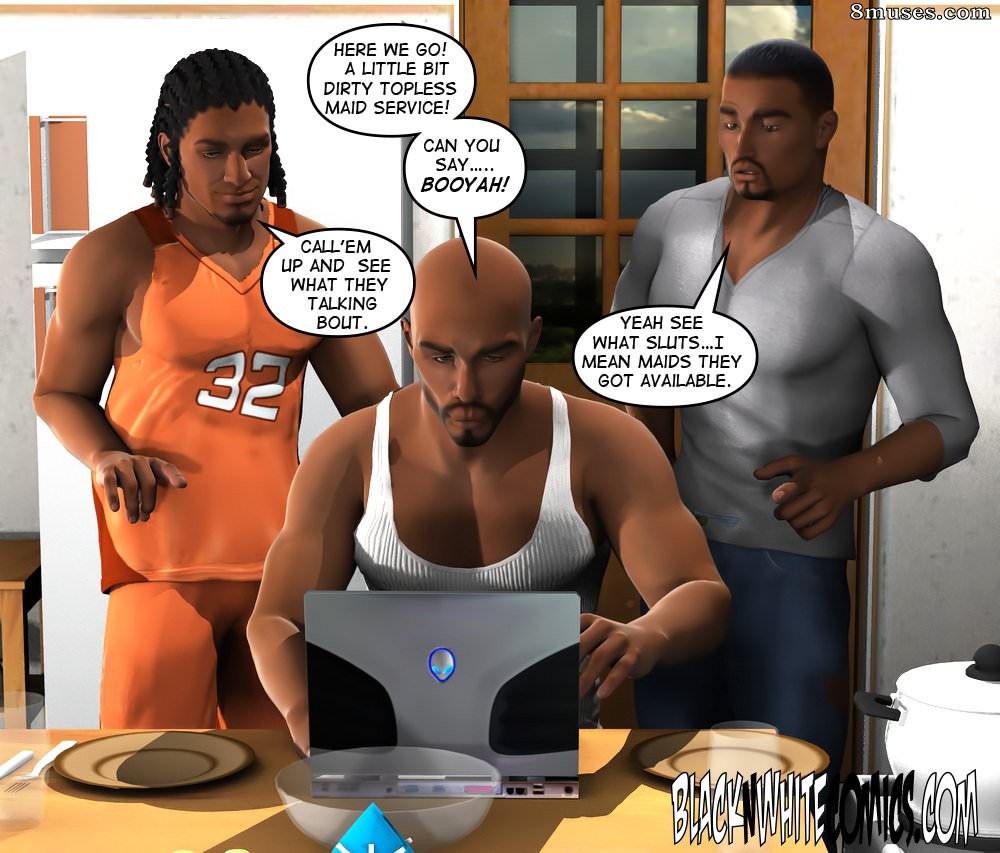 BlackonWhite3D - Maid Service - Page 4