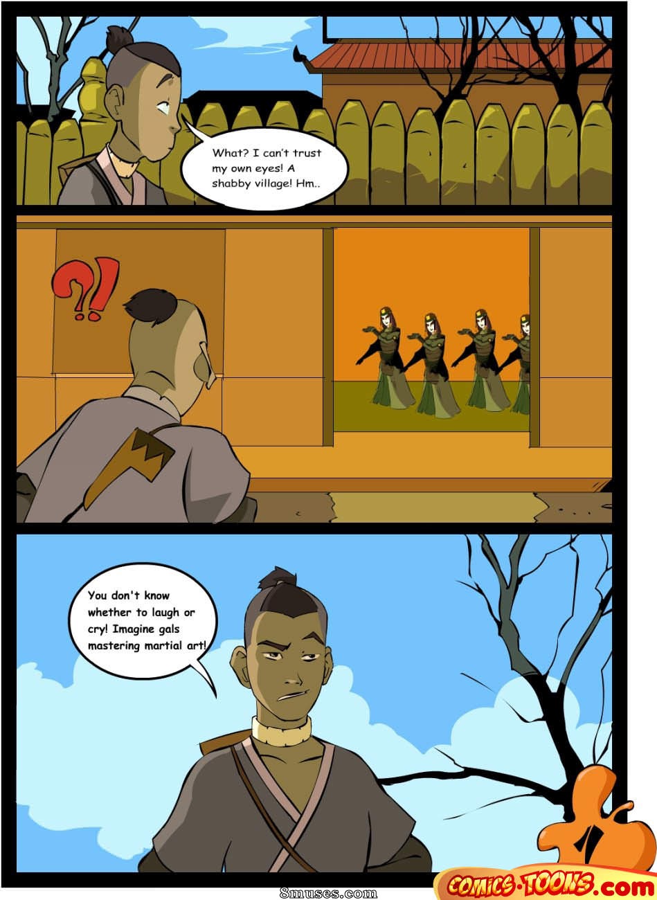 Comics-Toons.com Comix - O Último Mestre do Ar - Página 1