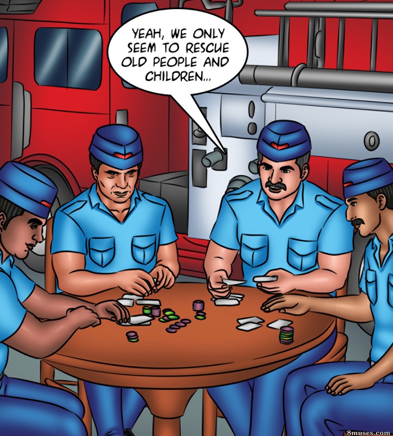 Kirtu.com Comics - Savita Bhabhi - Épisode 130 - Savita en feu - Page 3