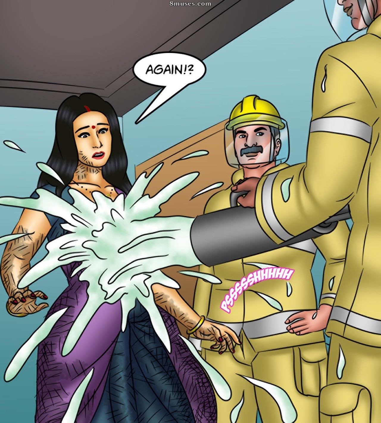 Kirtu.com Comics - Savita Bhabhi - Épisode 130 - Savita en feu - Page 54