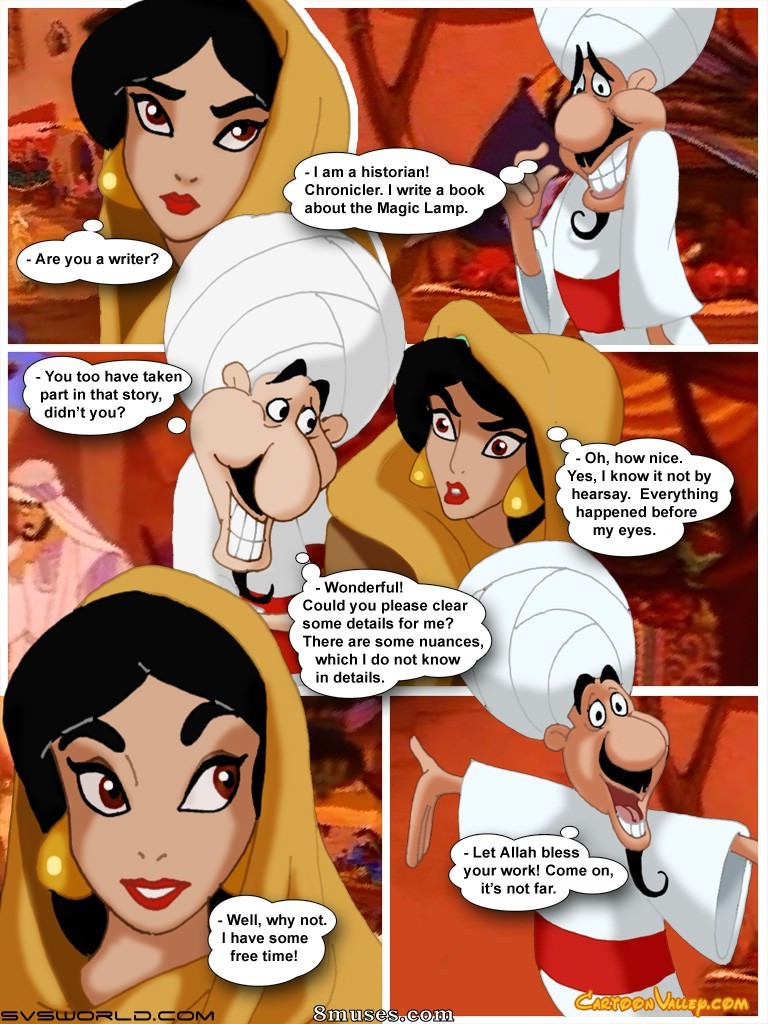 Cartoon Valley - Princess Jasmine and Deceitful - Page 3