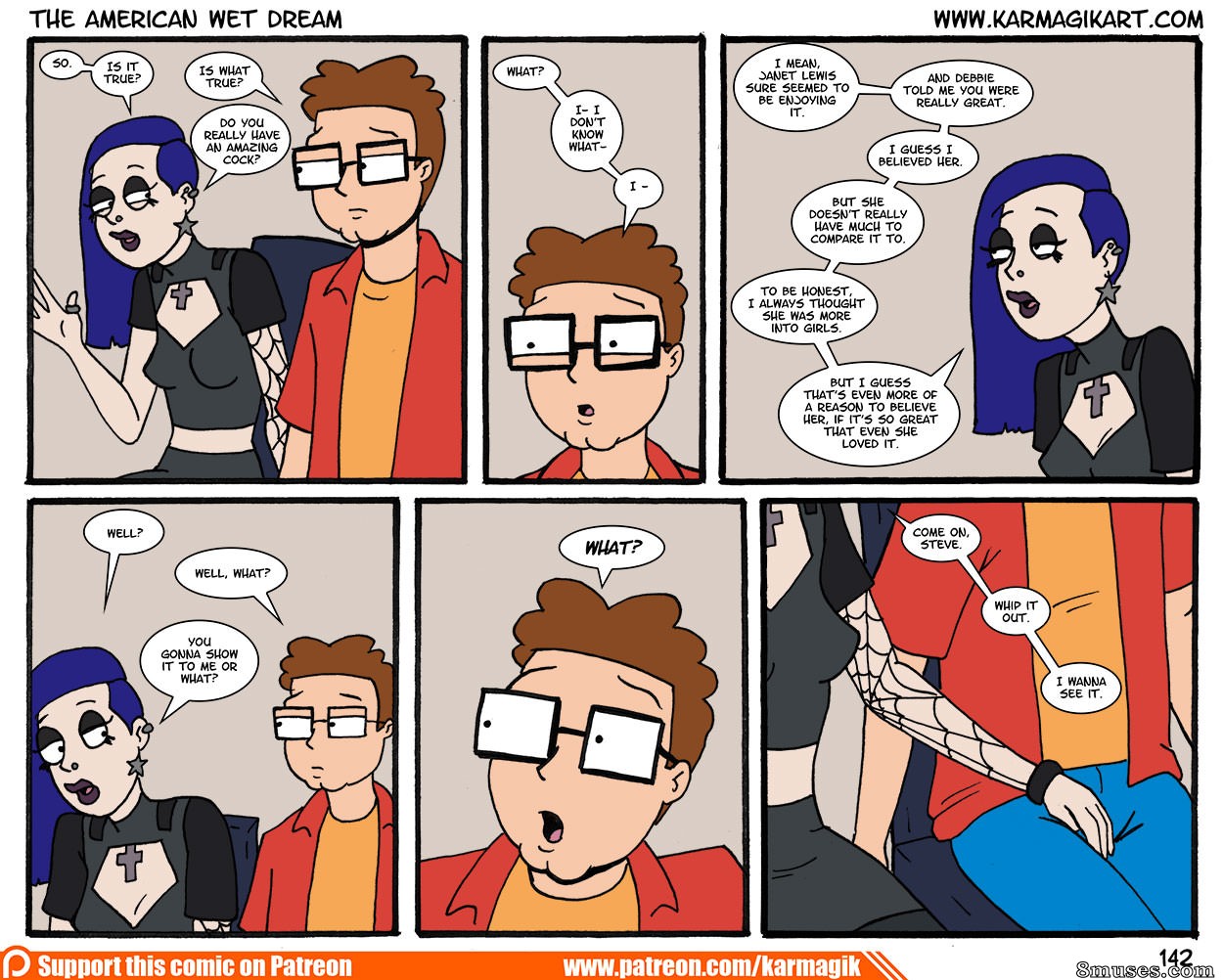 Karmagik Comics - O sonho molhado americano - Página 142