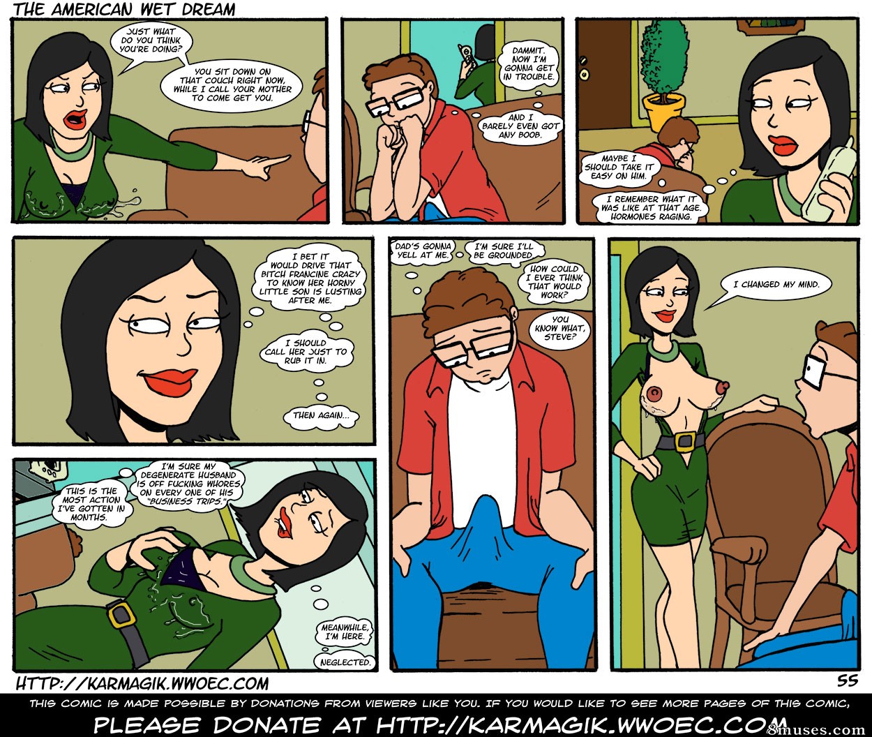 Karmagik Comics - O sonho molhado americano - Página 55