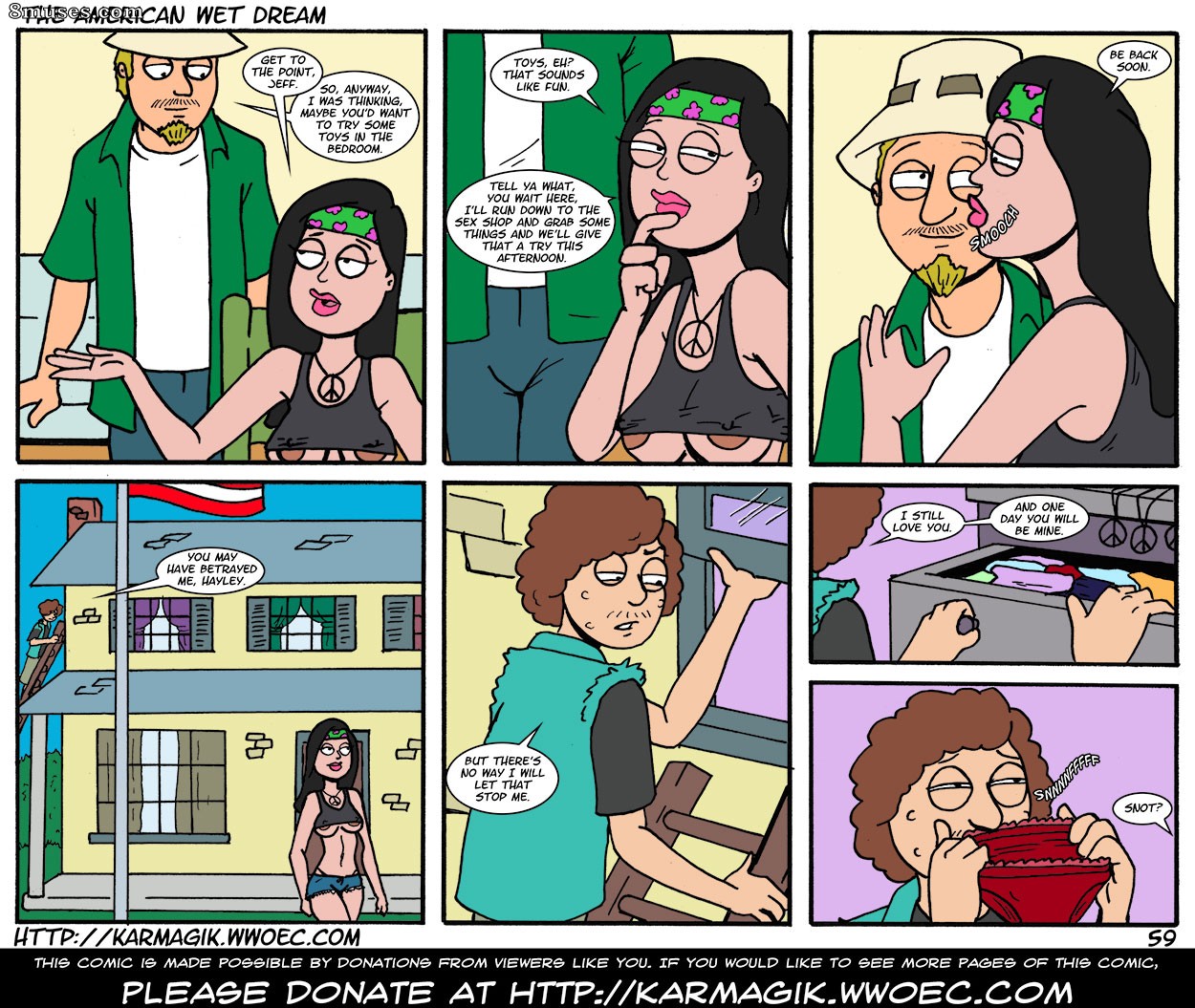 Karmagik Comics - O sonho molhado americano - Página 59
