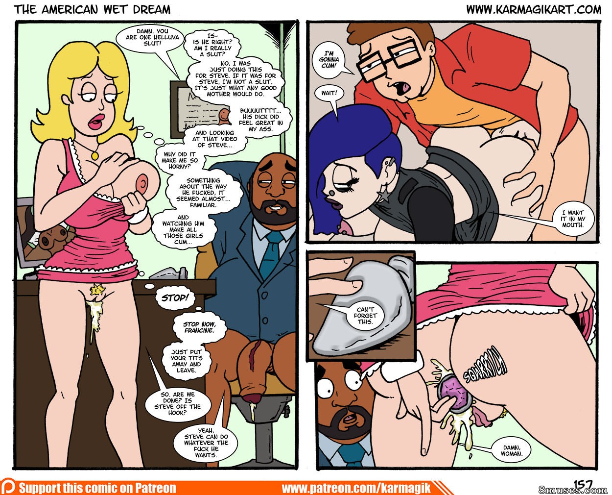 Karmagik Comics - O sonho molhado americano - Página 157