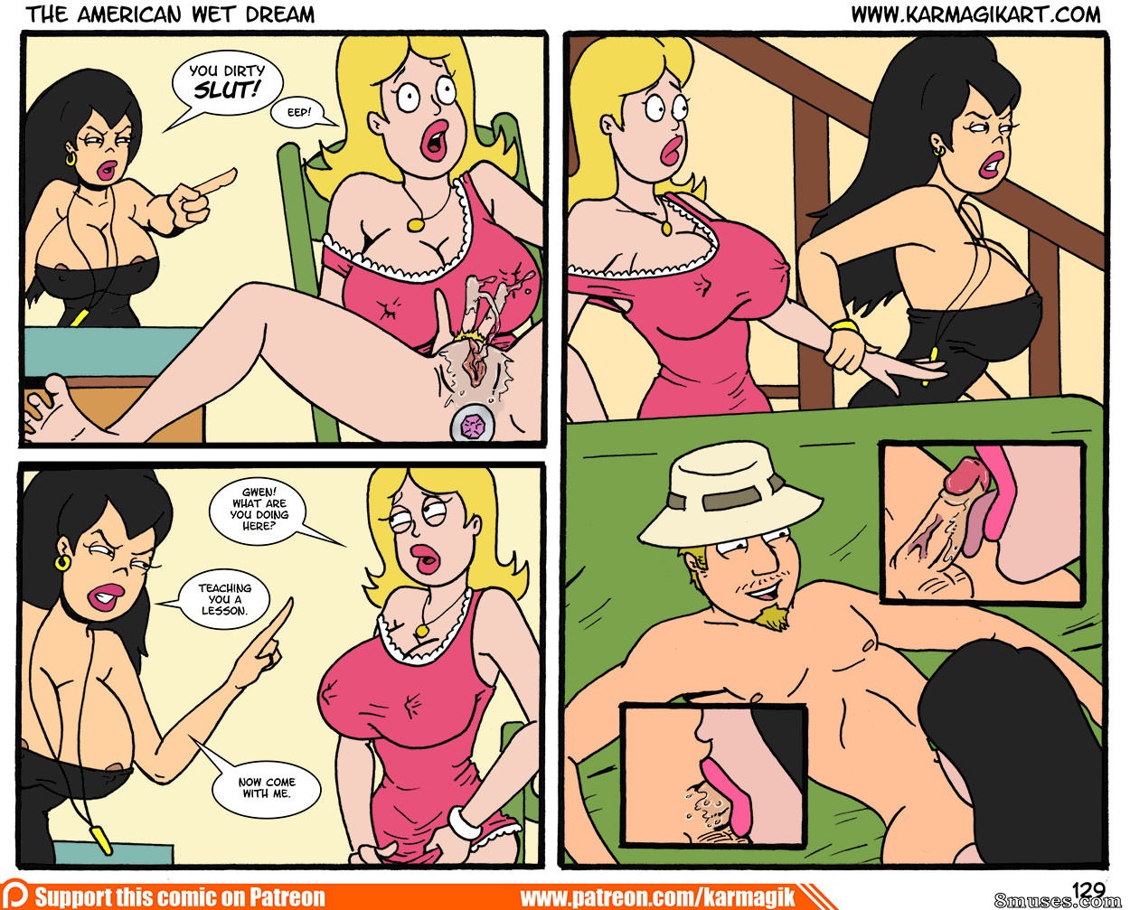 Karmagik Comics - El sueño húmedo americano - Página 129