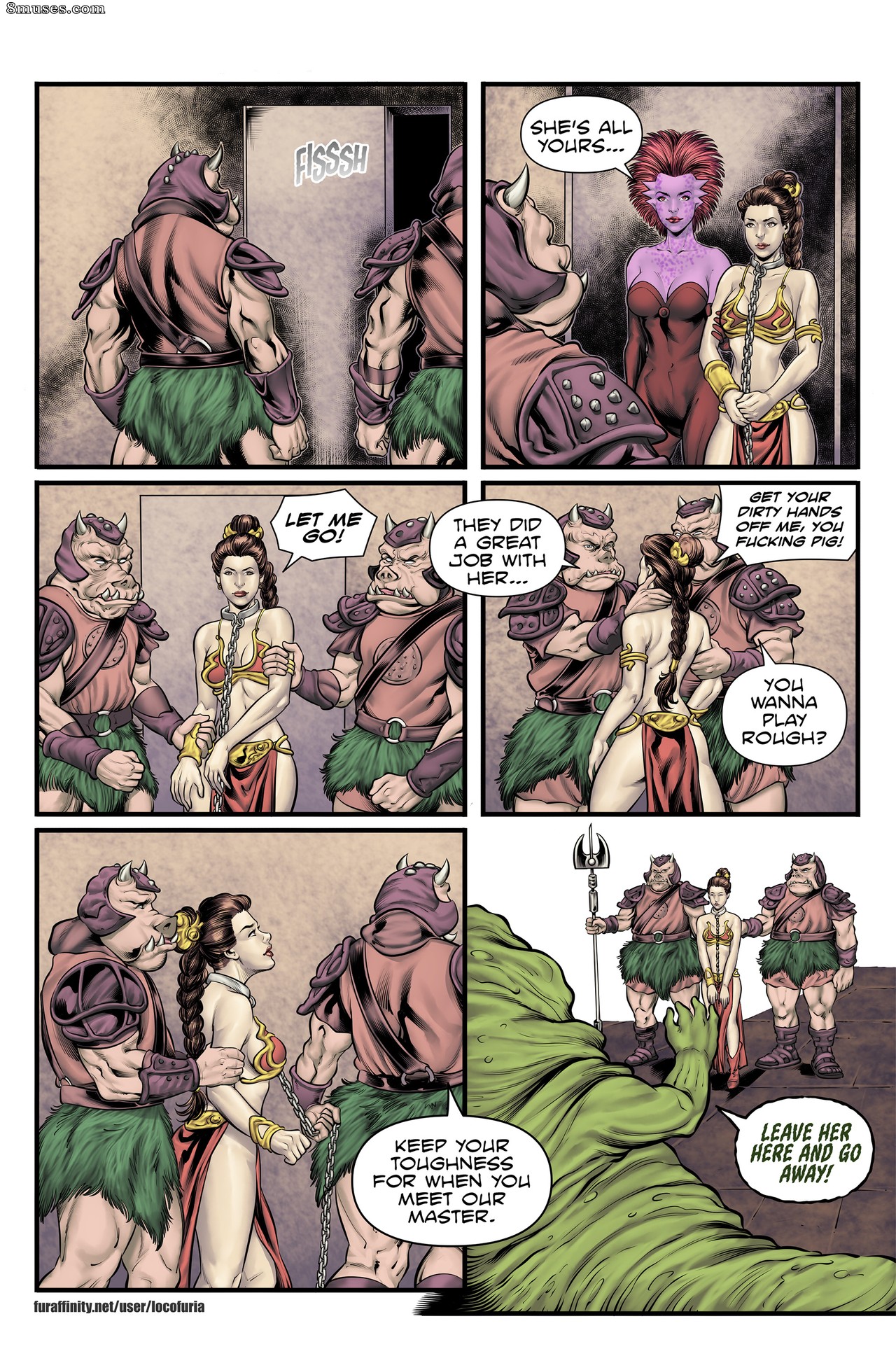 Locofuria Comics - As Escravas do Hutt - Página 42