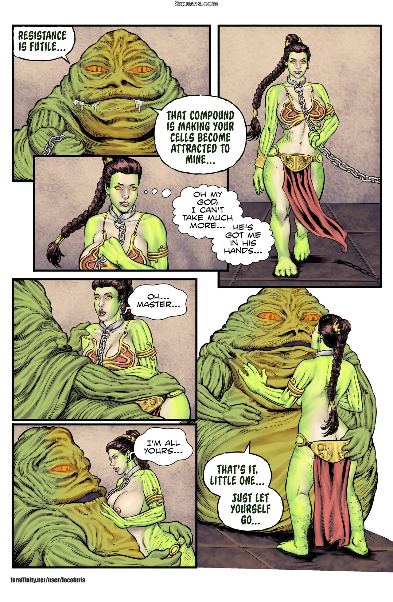 Locofuria Comics - As Escravas do Hutt - Página 52