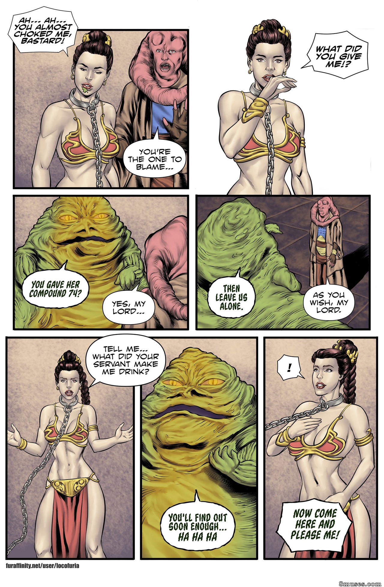 Locofuria Comics - Las esclavas de Hutt - Página 15