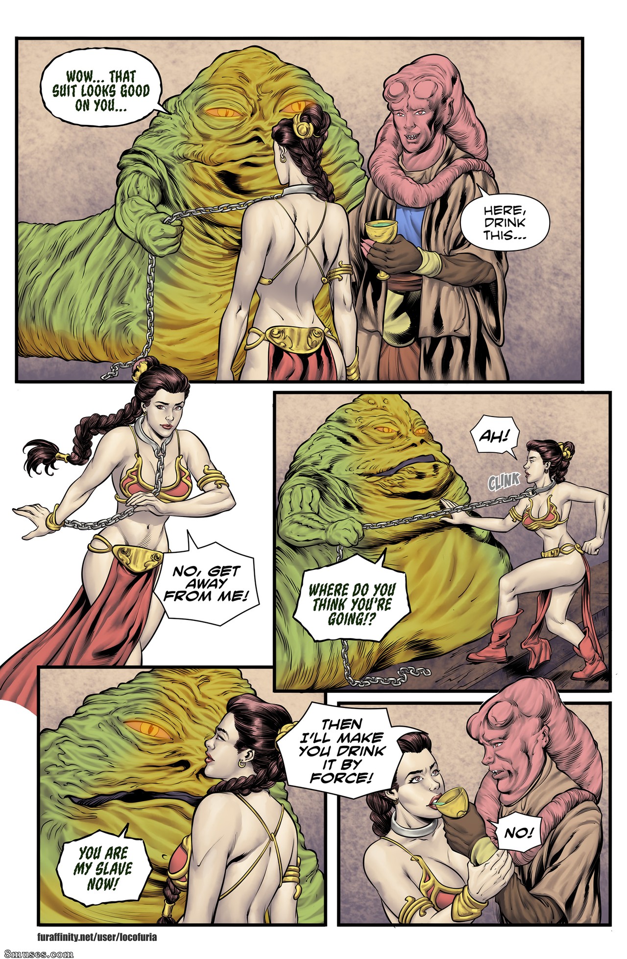 Locofuria Comics - As Escravas do Hutt - Página 43
