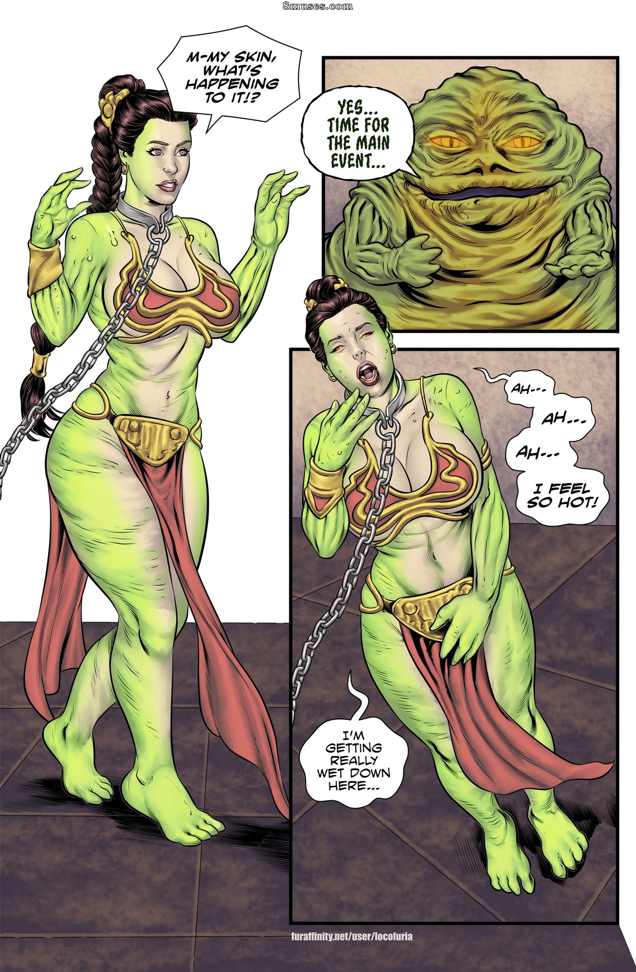 Locofuria Comics - As Escravas do Hutt - Página 21
