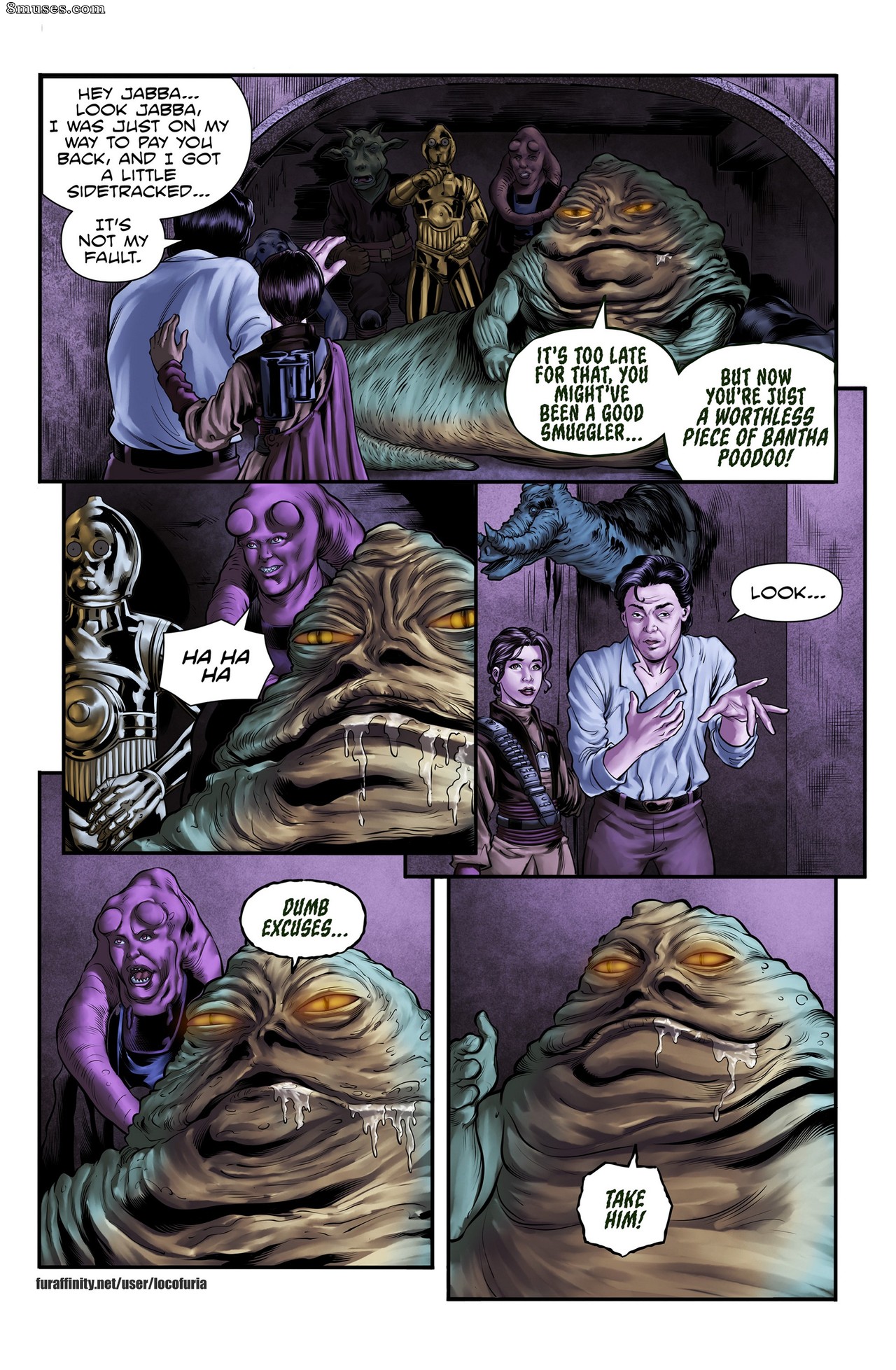 Locofuria Comics - Las esclavas de Hutt - Página 7