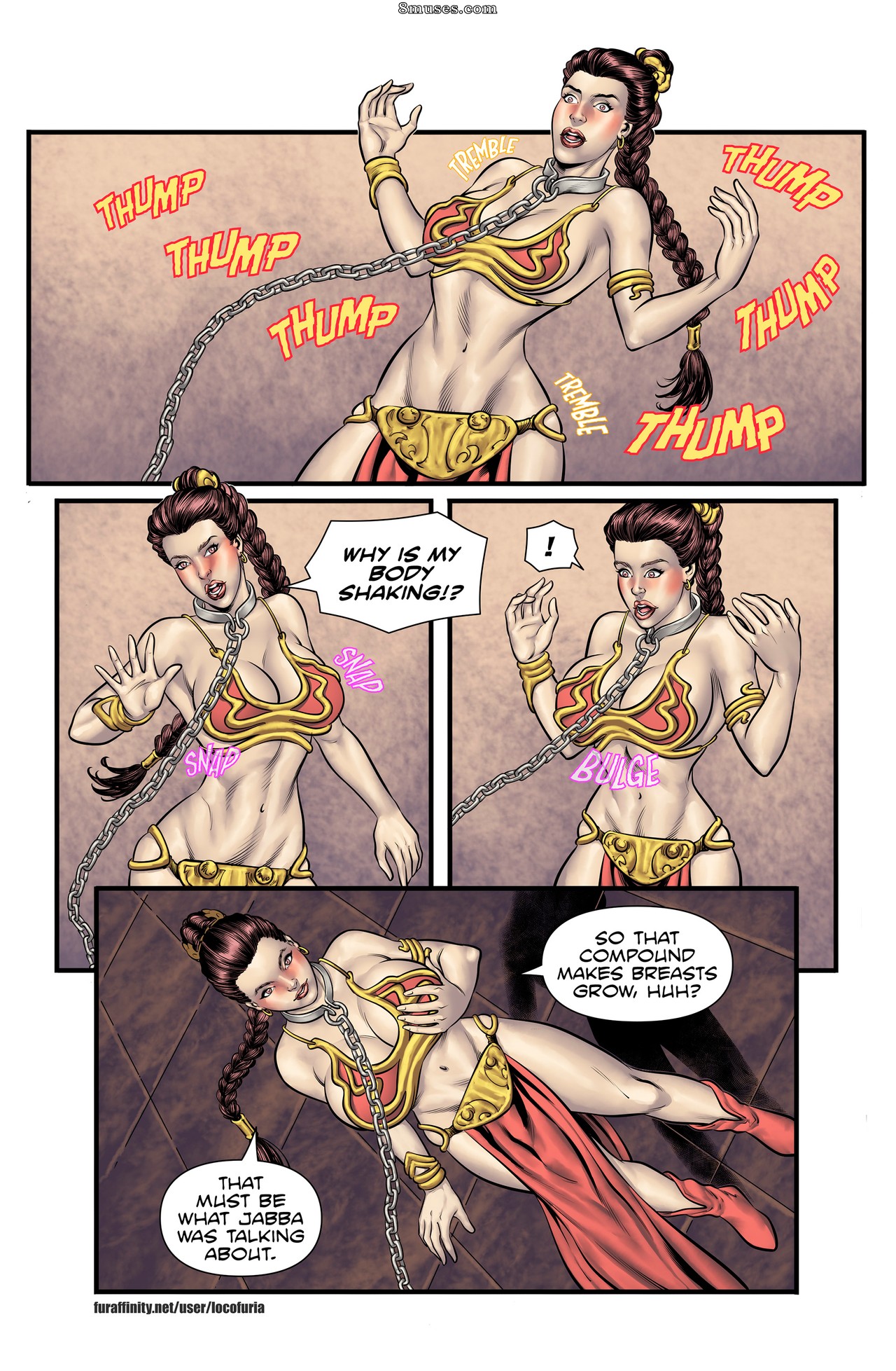 Locofuria Comics - As Escravas do Hutt - Página 46