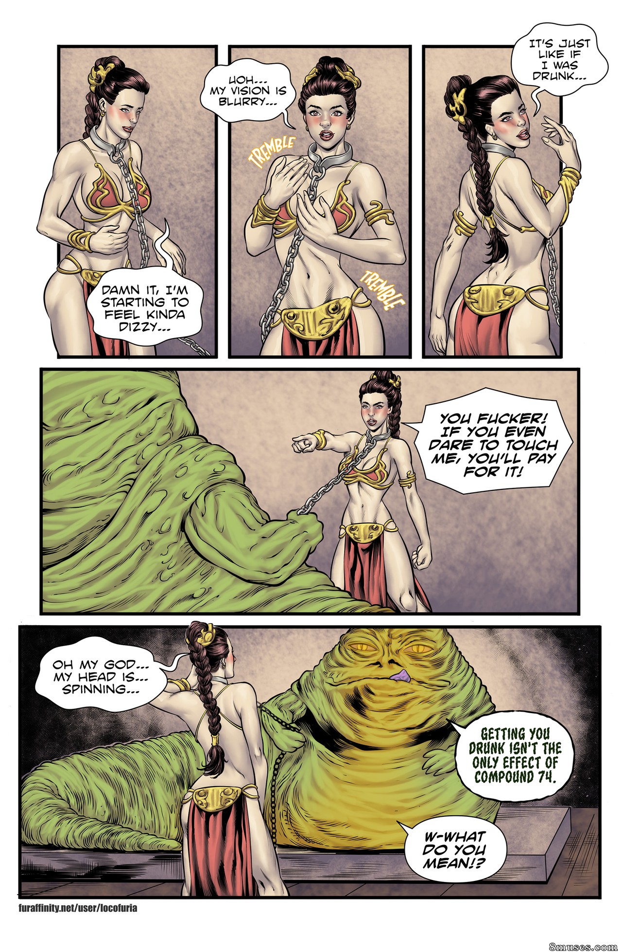 Locofuria Comics - As Escravas do Hutt - Página 45
