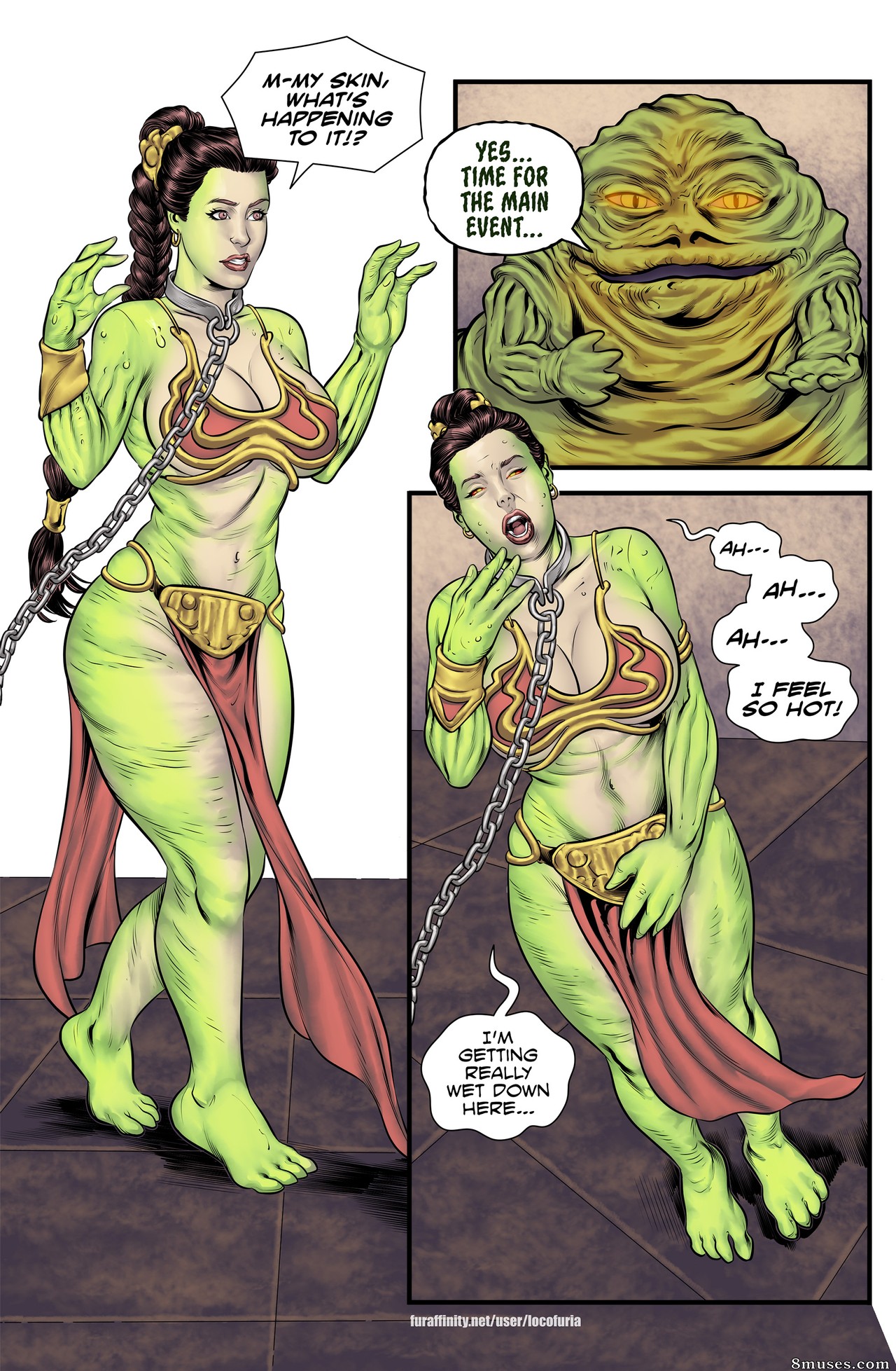 Locofuria Comics - As Escravas do Hutt - Página 50