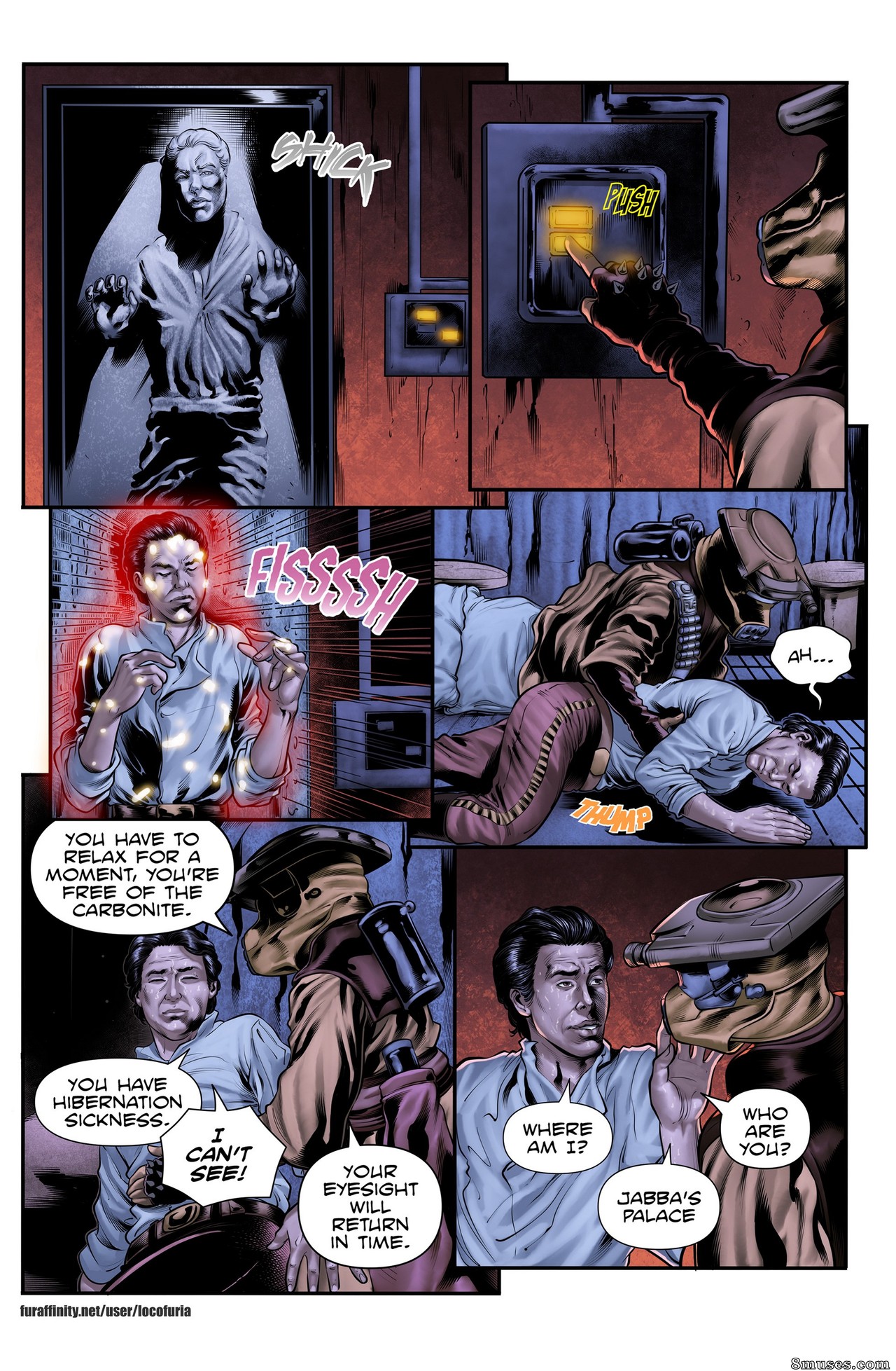 Locofuria Comics - As Escravas do Hutt - Página 5