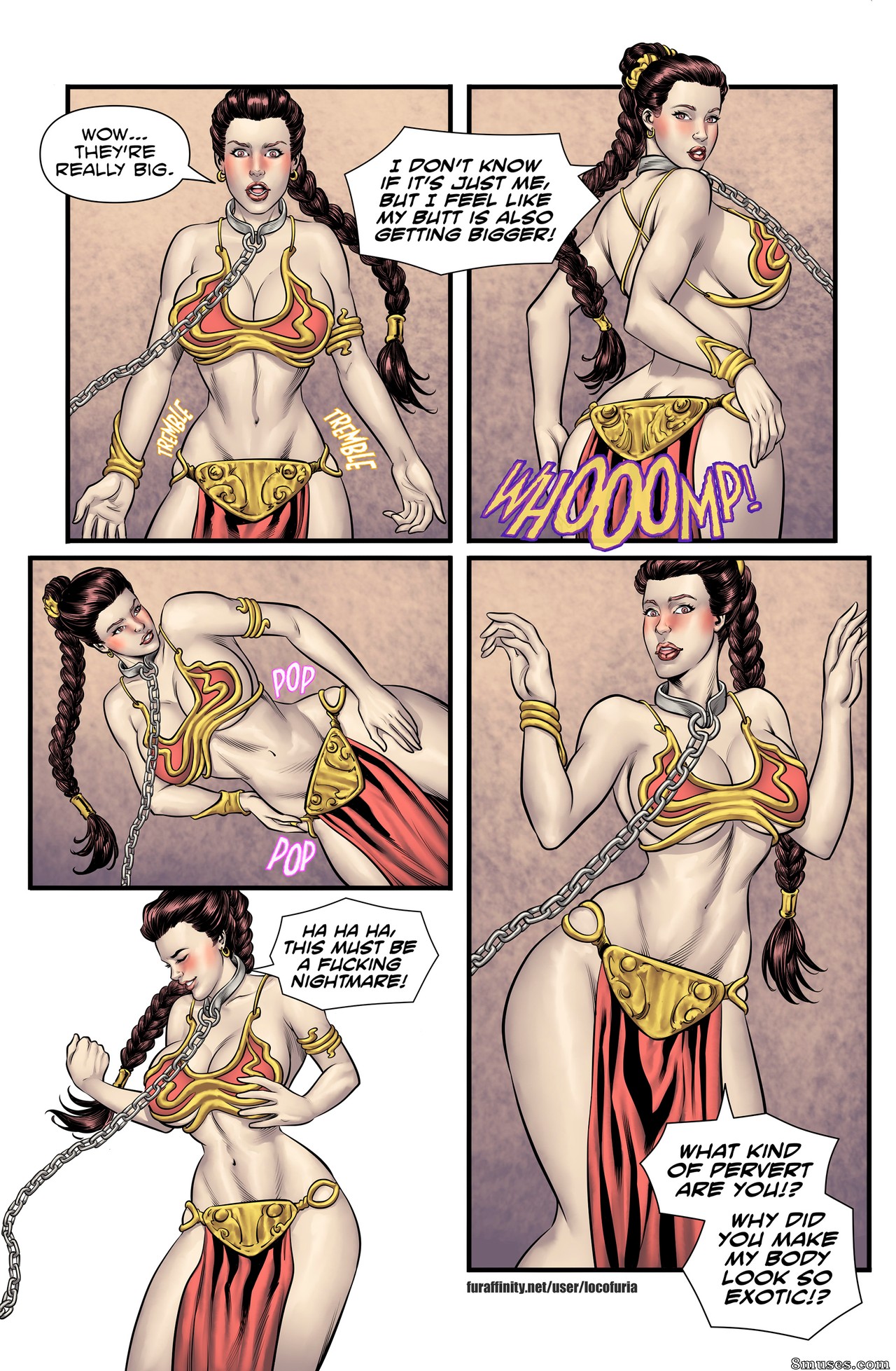 Locofuria Comics - As Escravas do Hutt - Página 47