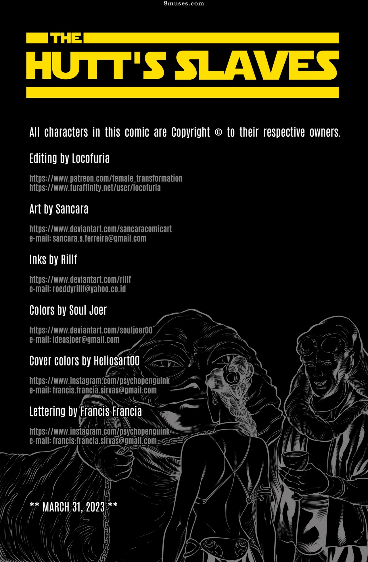 Locofuria Comics - As Escravas do Hutt - Página 3