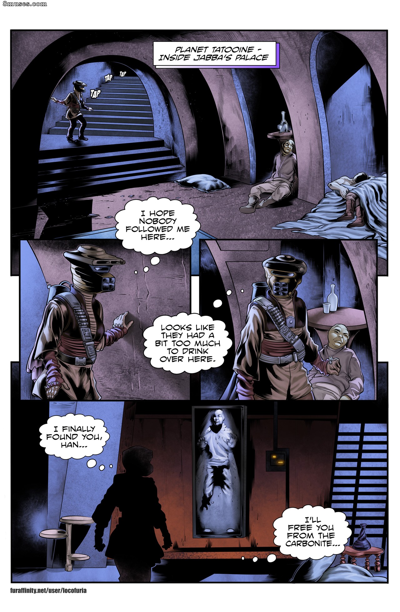 Locofuria Comics - As Escravas do Hutt - Página 33