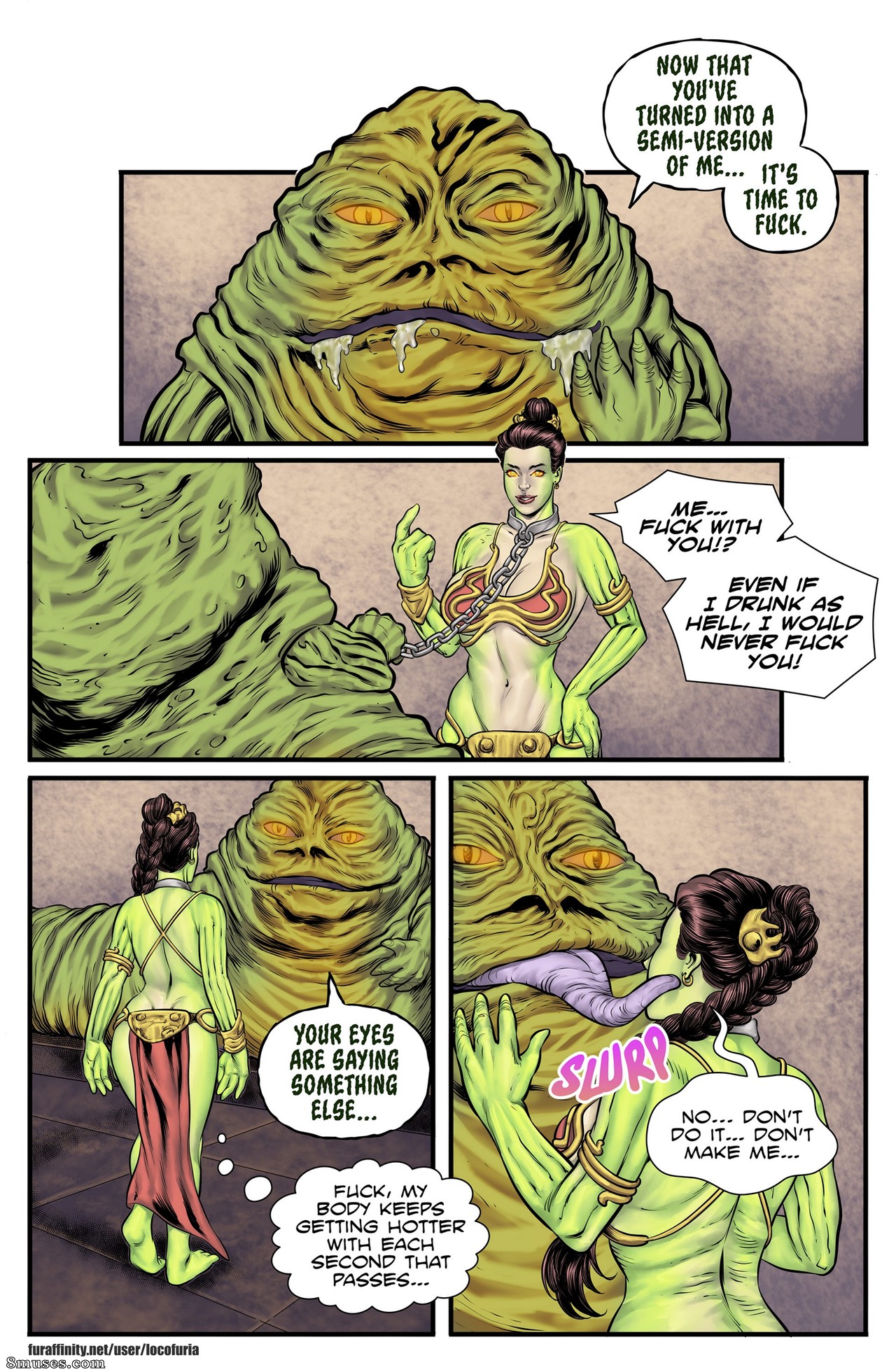 Locofuria Comics - The Hutt's Slaves - Page 22