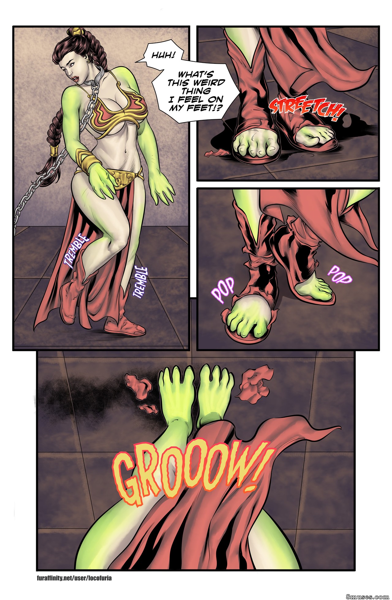 Locofuria Comics - As Escravas do Hutt - Página 49