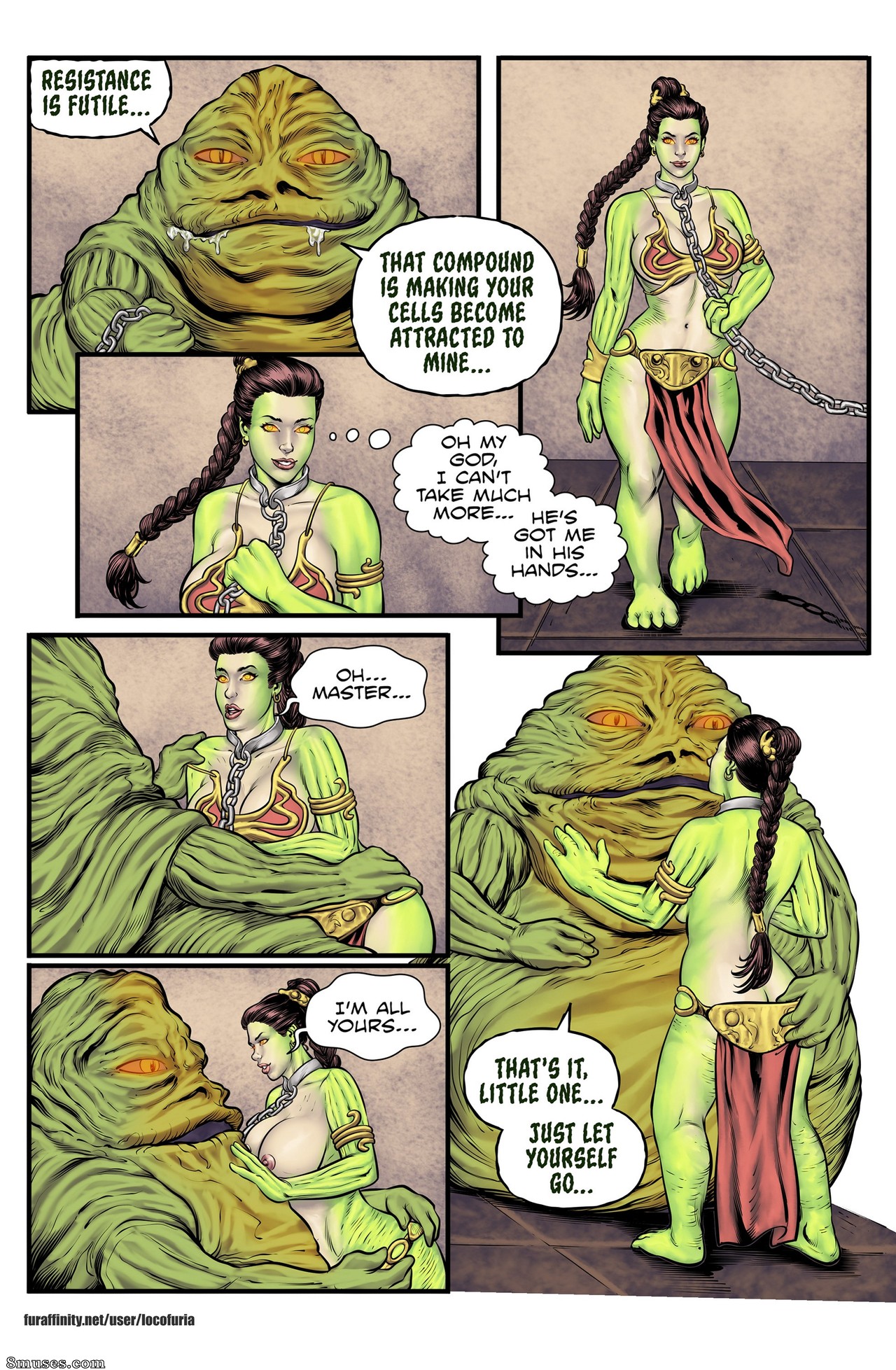 Locofuria Comics - As Escravas do Hutt - Página 23