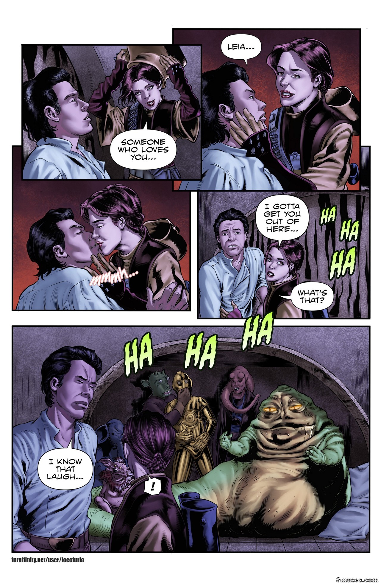 Locofuria Comics - Las esclavas de Hutt - Página 6