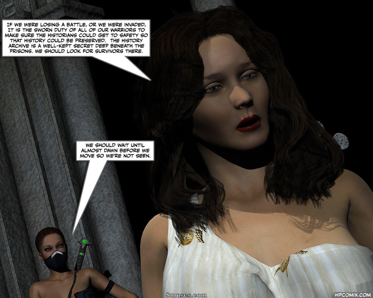 MC Comix - Luna oscura - Pesadilla amazona - Página 155