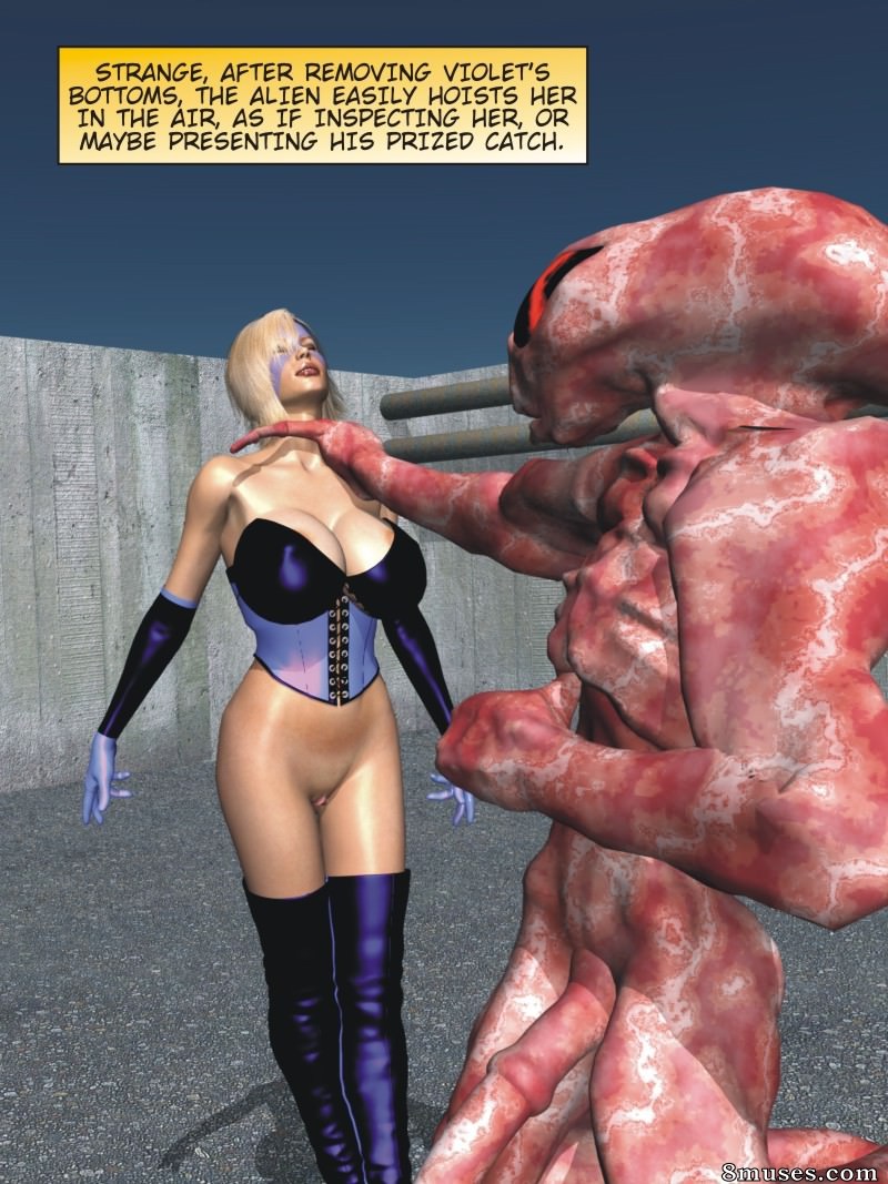 Captured-Heroines Comics - Frappe de la strie violette - Page 19