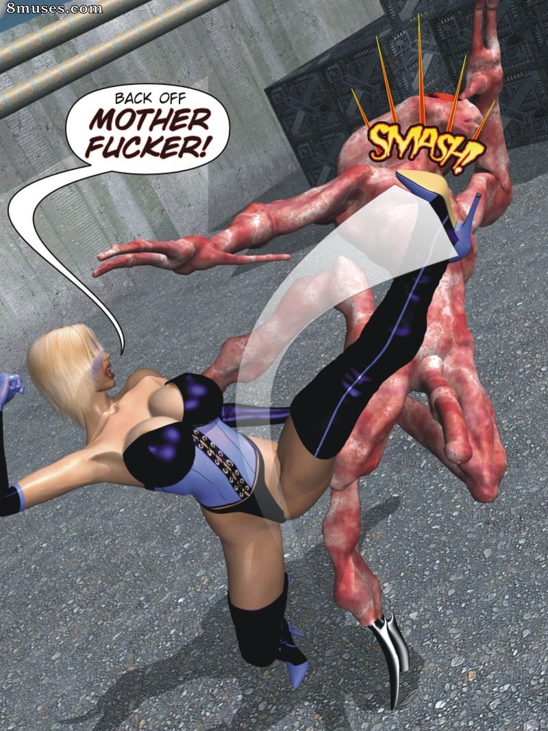Captured-Heroines Comics - Frappe de la strie violette - Page 6