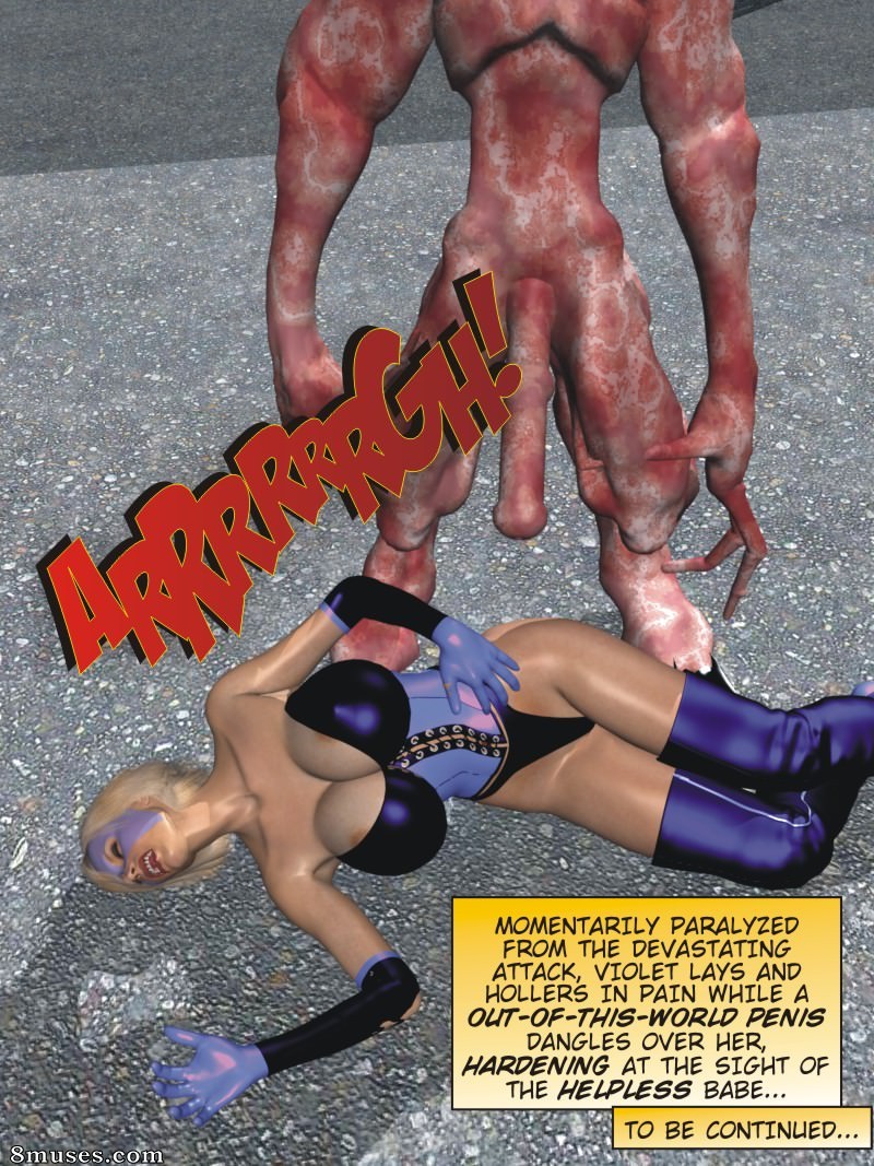 Captured-Heroines Comics - Frappe de la strie violette - Page 15
