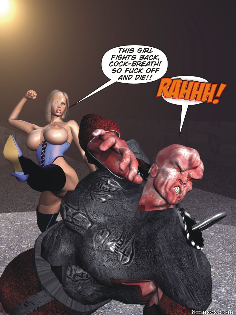 Captured-Heroines Comics - Frappe de la strie violette - Page 48