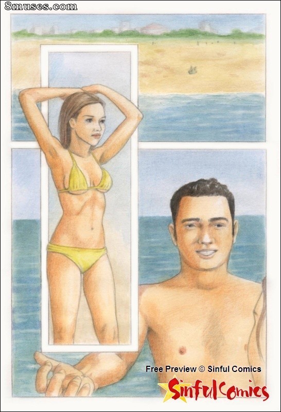 Jessica Alba - Jessica Alba - Sexo na praia - Página 1