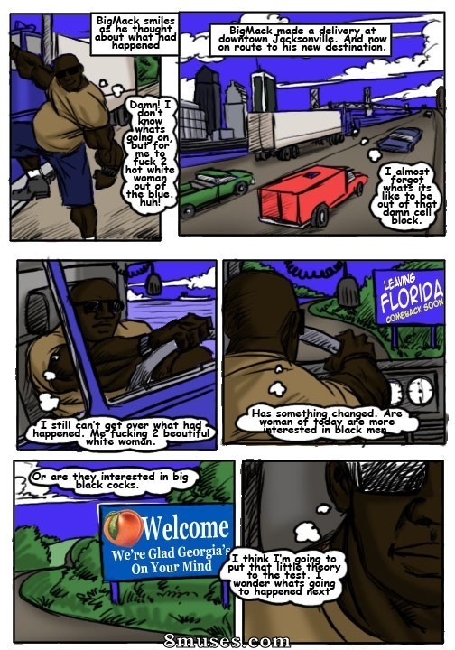 IllustratedInterracial.com Comics - Adventures of Big Mack - Page 9