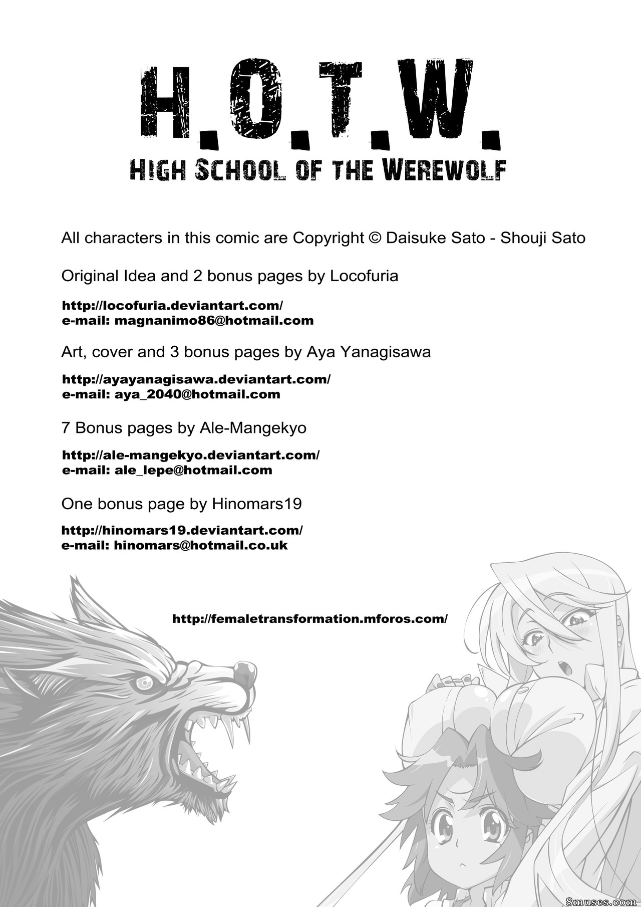 Le journal d'Ayaka - Lycée des loups-garous - Page 3