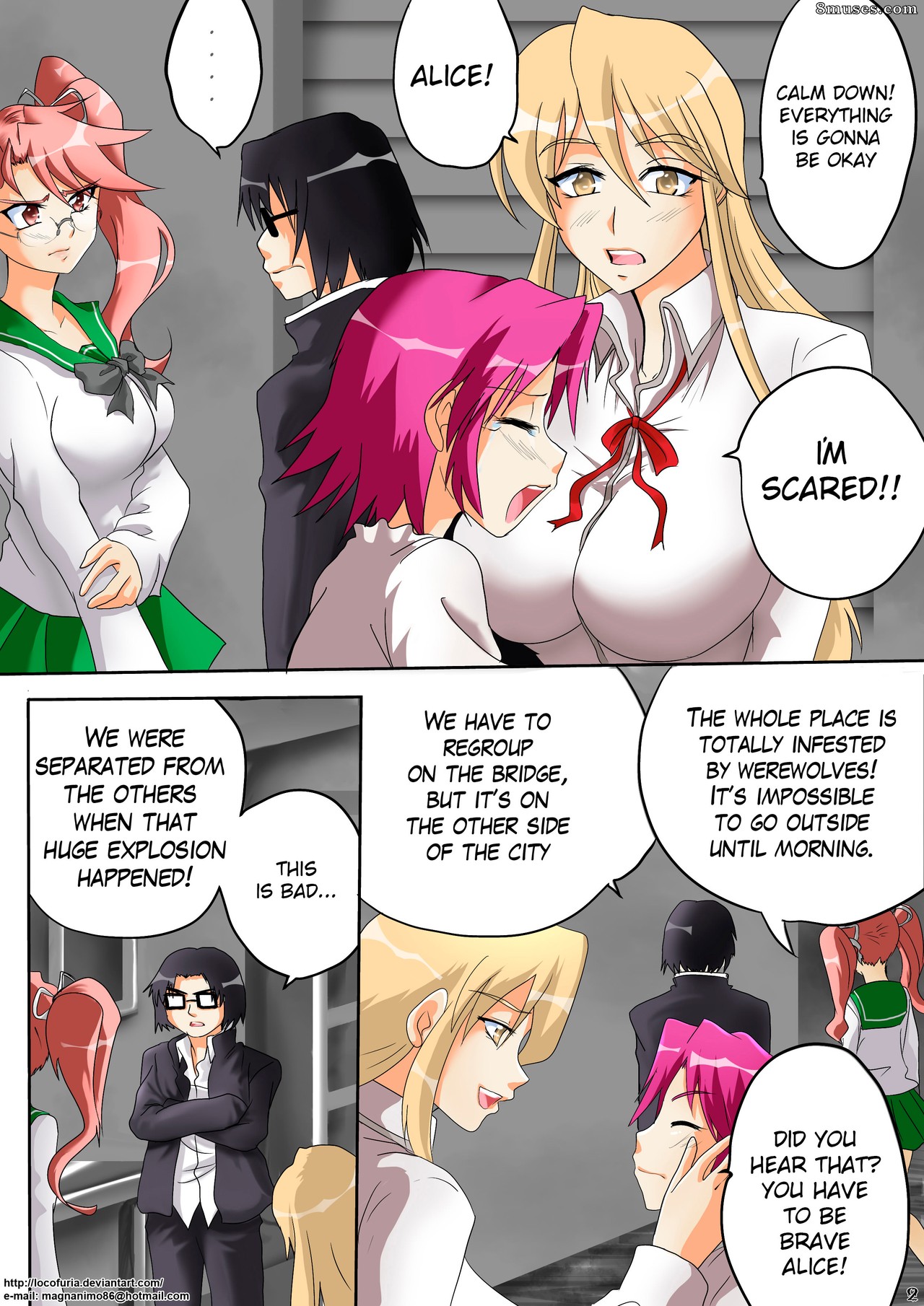 Aya Yanagisawa Comics - Colégio do lobisomem - Página 5