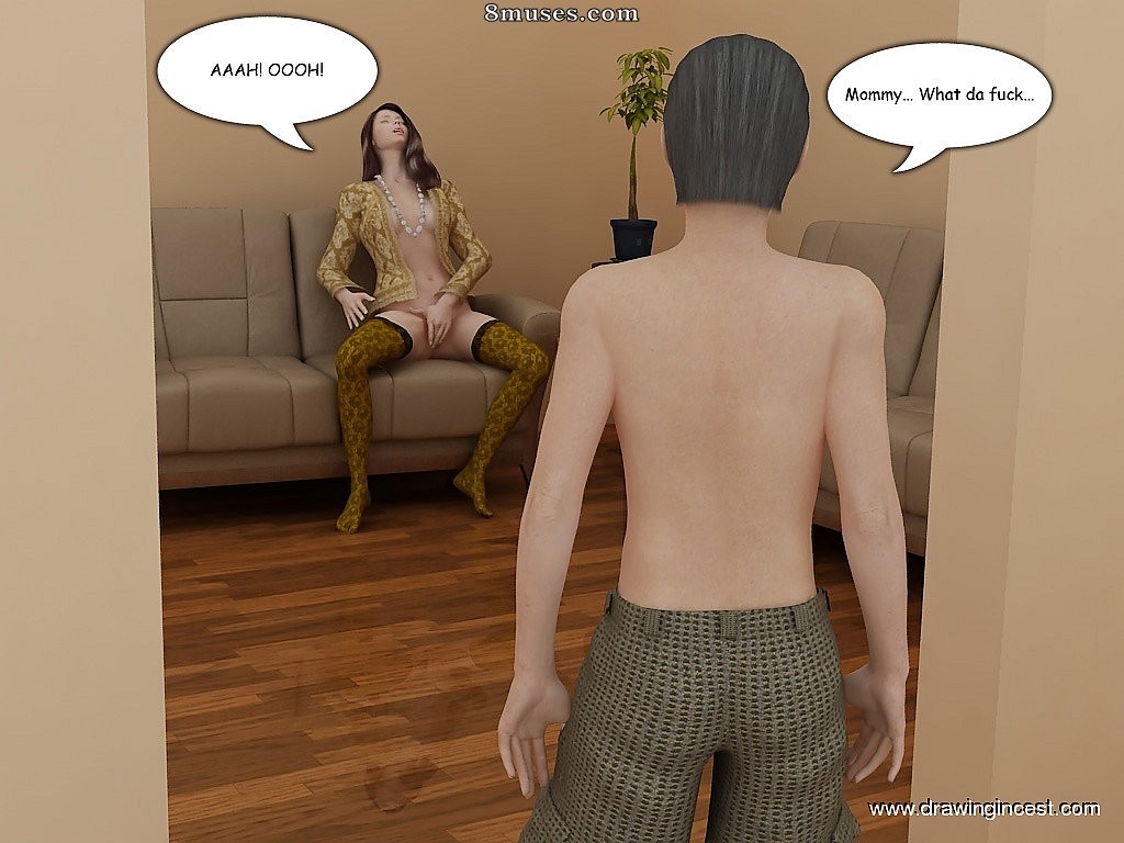 Page 4 | Drawingincest_com-Comics/3D/Mom-being-penetrated-slowly-by-horny- son | 8muses - Sex Comics