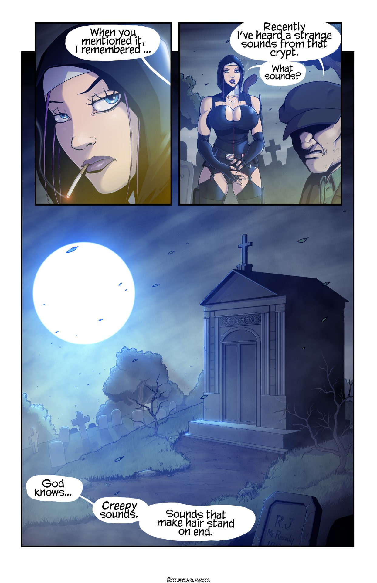 DevilHS - Battle Nun Veronica - Cemetery Nightmare - Page 5