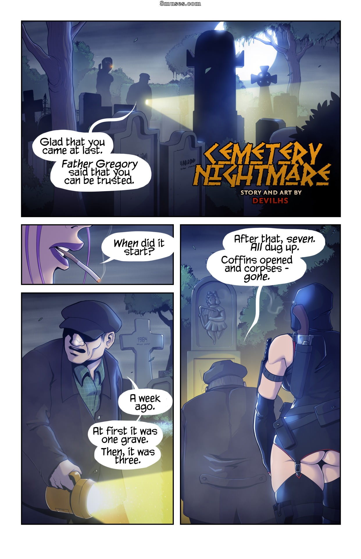 DevilHS - Battle Nun Veronica - Cemetery Nightmare - Page 2