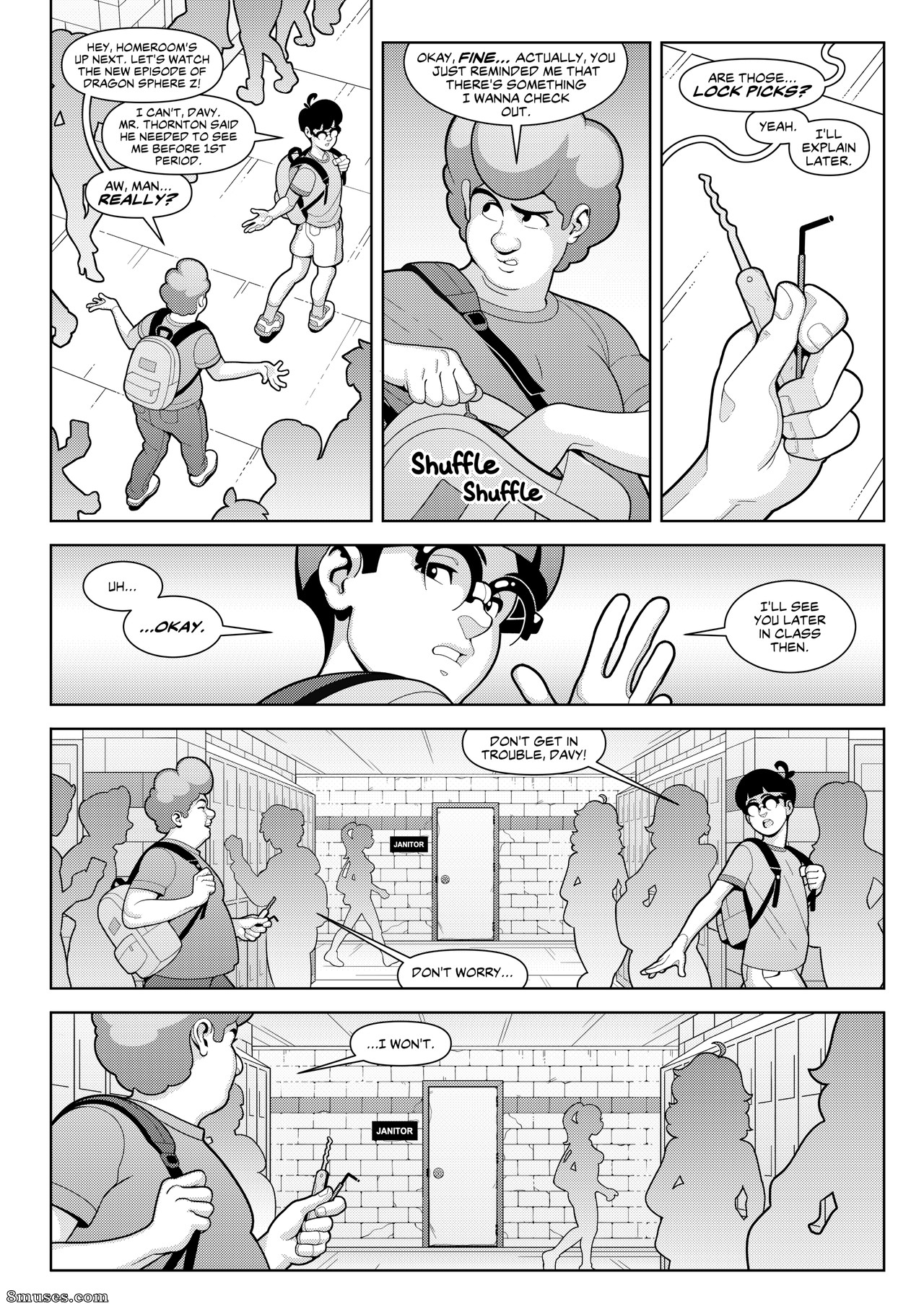 Escola secundária merda quente - Edição 2 - Página 86