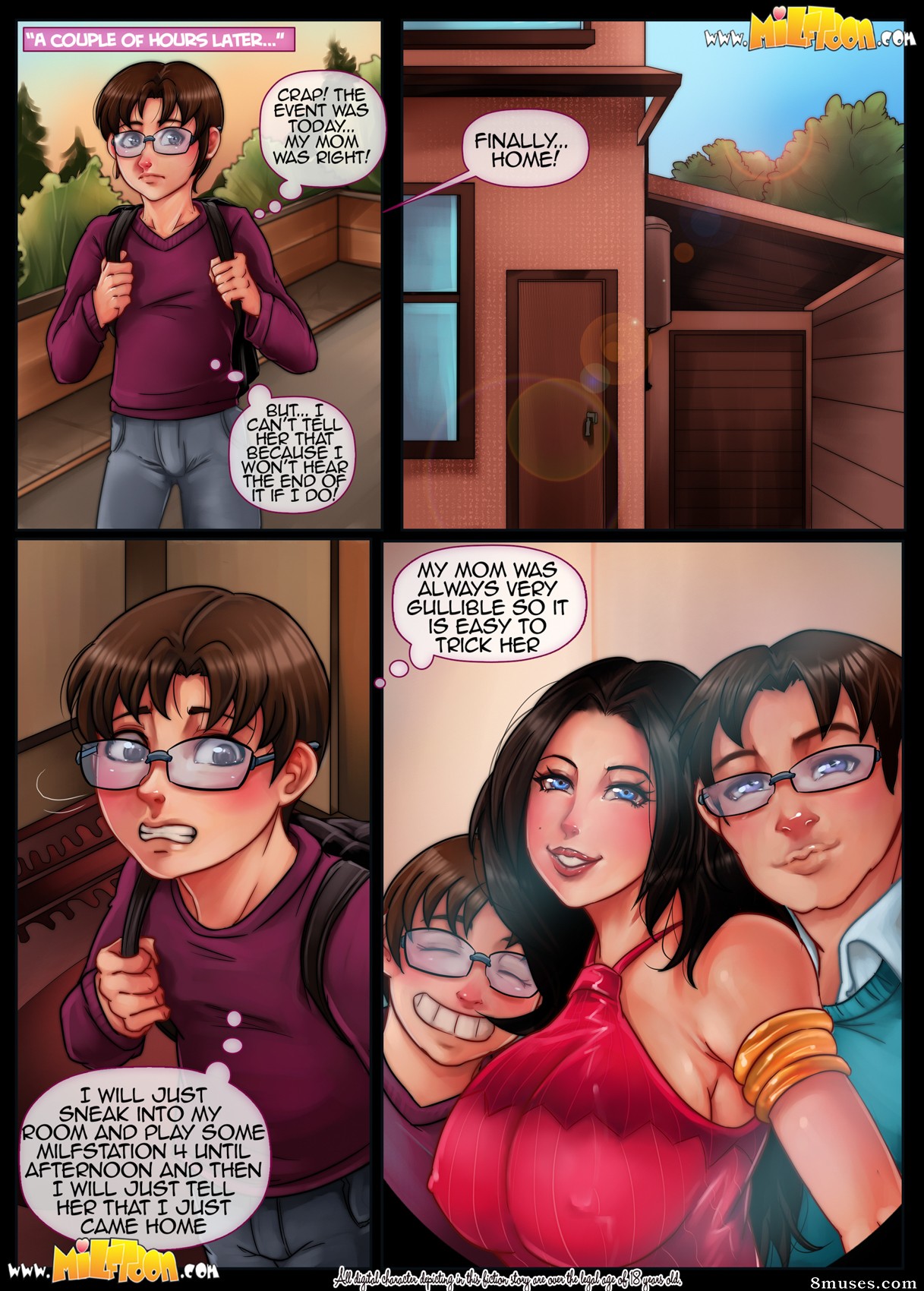 MilfToon Comics - Wrong Guy - Page 4